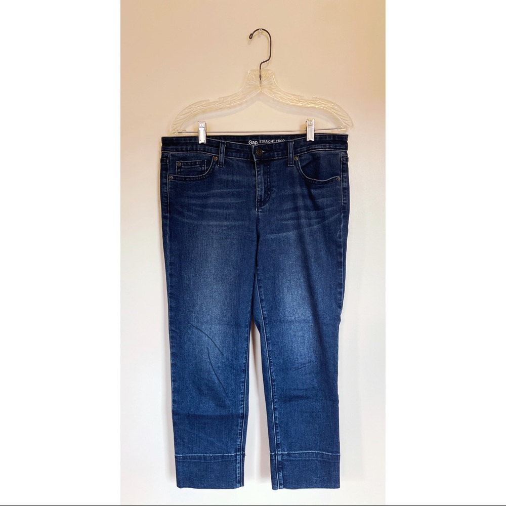 GAP Straight Leg Crop Jeans Size 8